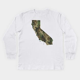 California Hiking Kids Long Sleeve T-Shirt